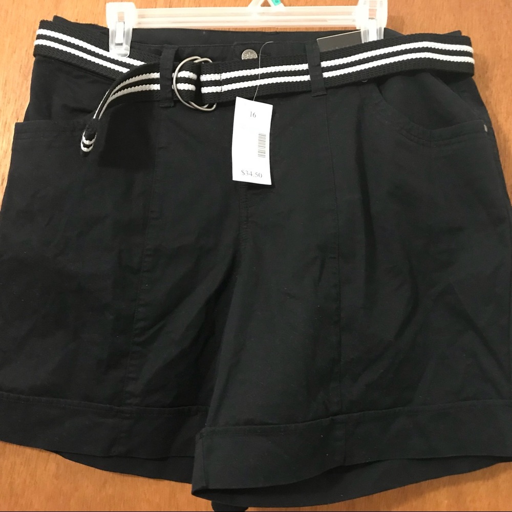 Lane Bryant Shorts with belt